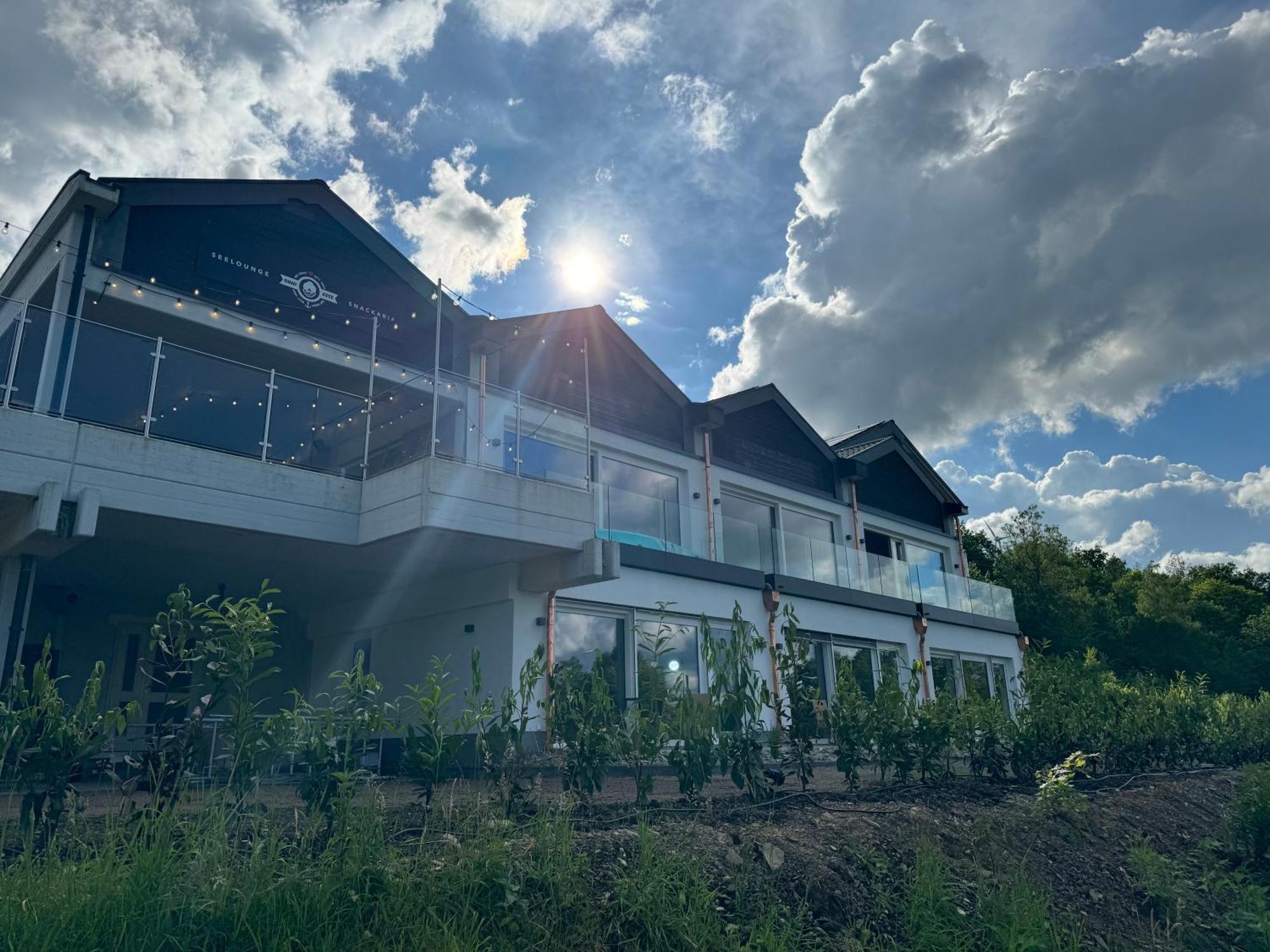 Ommi Kese See-Suite Sauna Biggesee Olpe bei Meschede Buitenkant foto