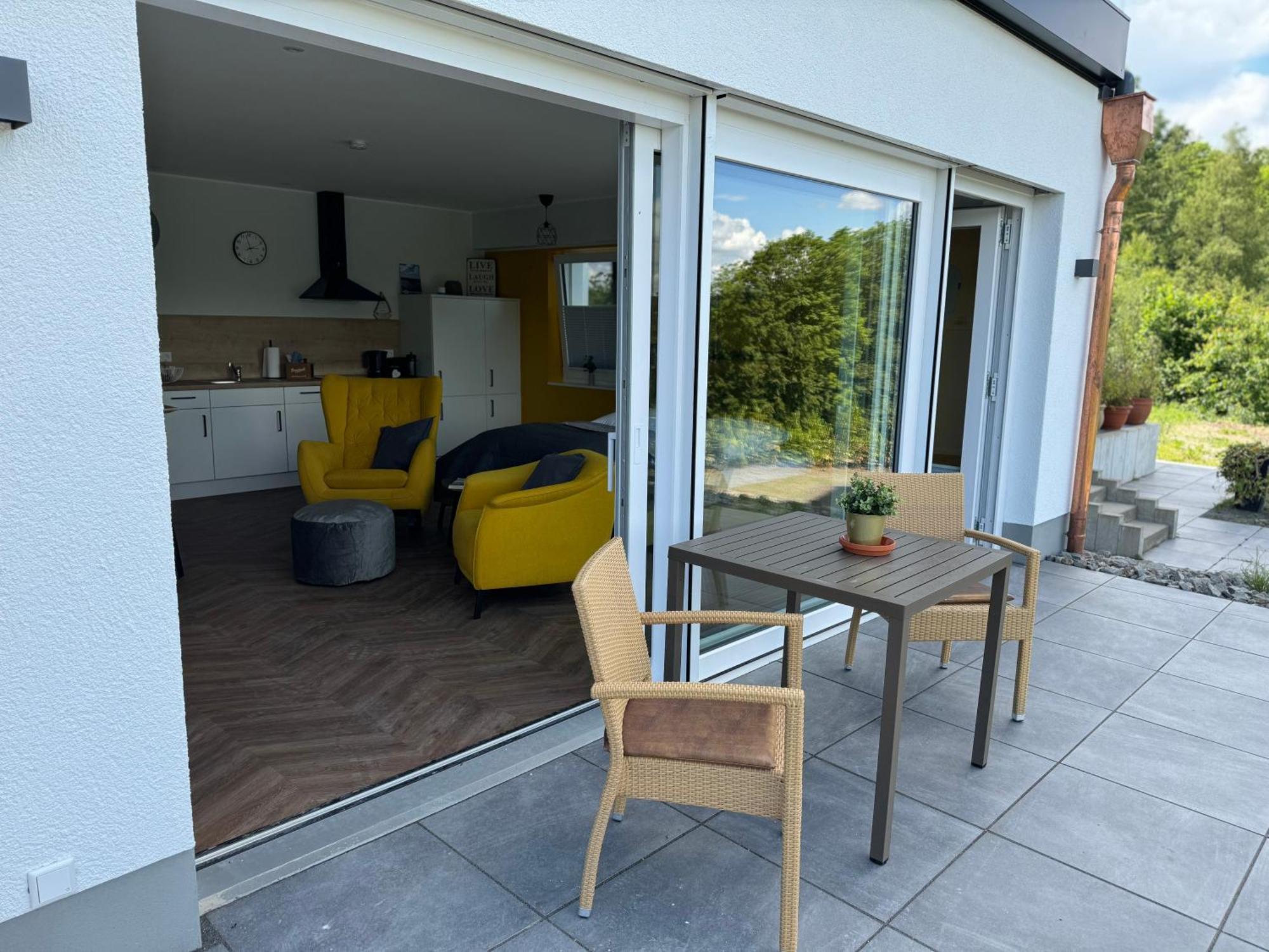 Ommi Kese See-Suite Sauna Biggesee Olpe bei Meschede Buitenkant foto